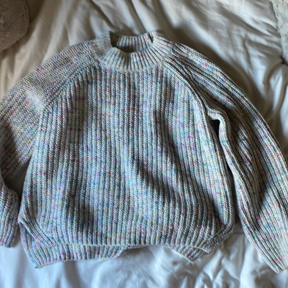 Old Navy Rainbow Chenille Sweater